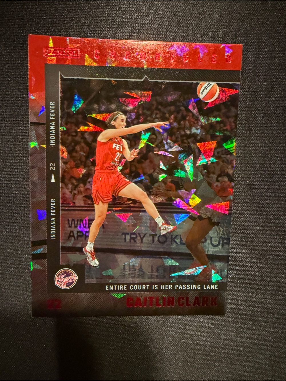 Caitlin Clark Panini Chronicled Cracked Ice - 2025 Indiana Fever #39